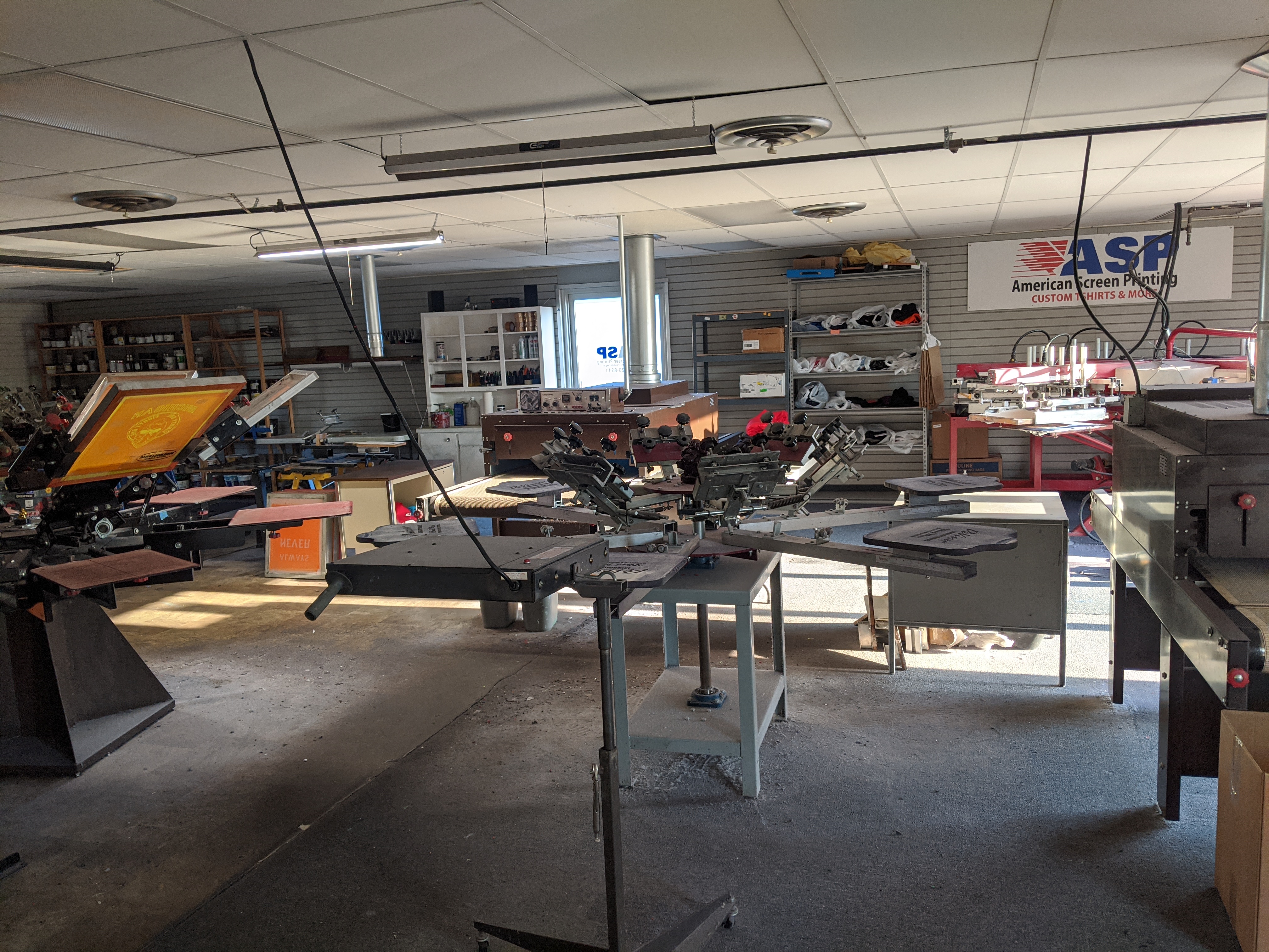 Automatic Screen Printing Press